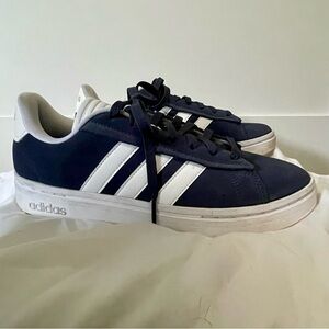 Adidas women’s Grand Court Blue and White Classic Sneakers